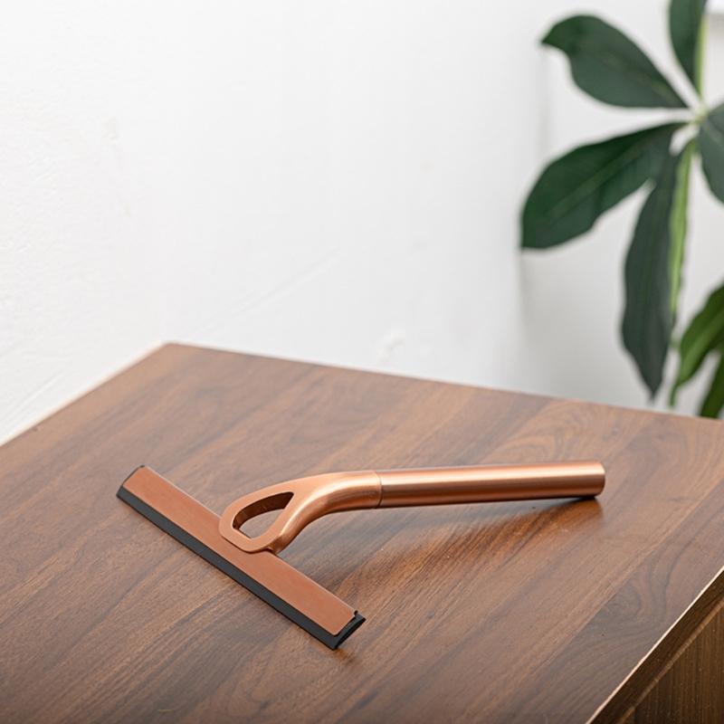 Mehrzweck Edelstahl Abzieher Schaber Kombi zur Reinigung auf Glasoberflächen in Badezimmer Küche Autofenster