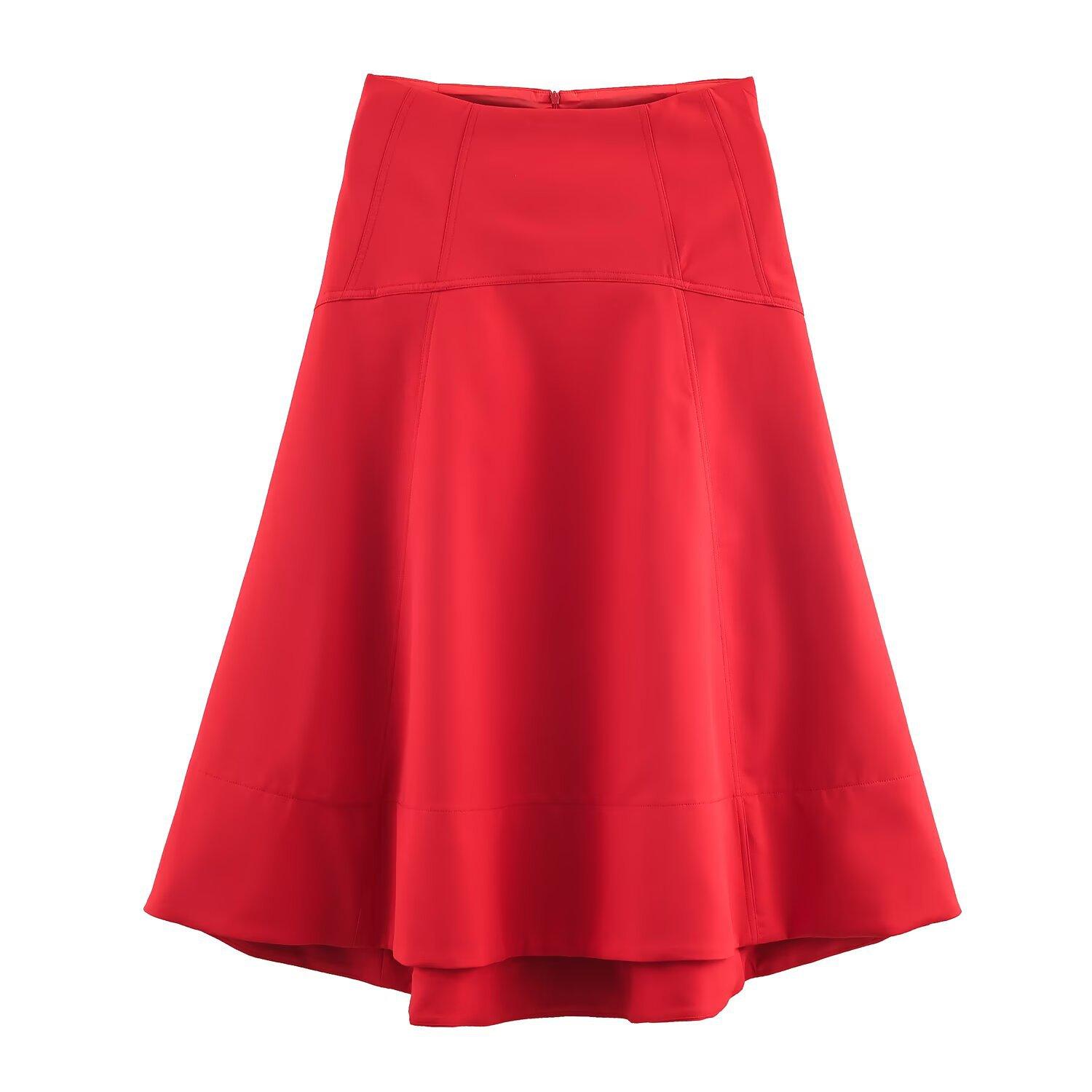 Cross-border women s clothing wholesale 2025 women s winter new blazer + cape, midi skirt skirt set XS