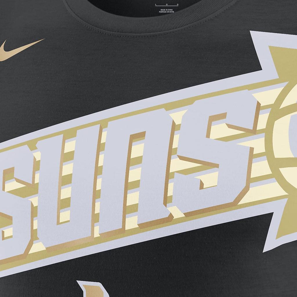 Nike T-Shirt Printed Letter Breathable Round Neck Short Sleeve Men Tops Black FV8901-010