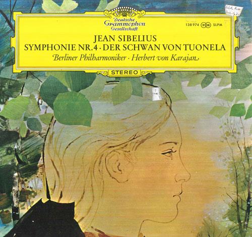 

LP Record HERBERT VON KARAJAN, BERLINER PHILH - Sibelius Symphonie Nr4 A-moll, Op63 SLPM138974 DEUTSCHE GRAMMO 1965 Germany Classical Used