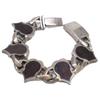 STANLEY GUESS SV925 wood guitar Bracelet Silver/Dark brownUsed