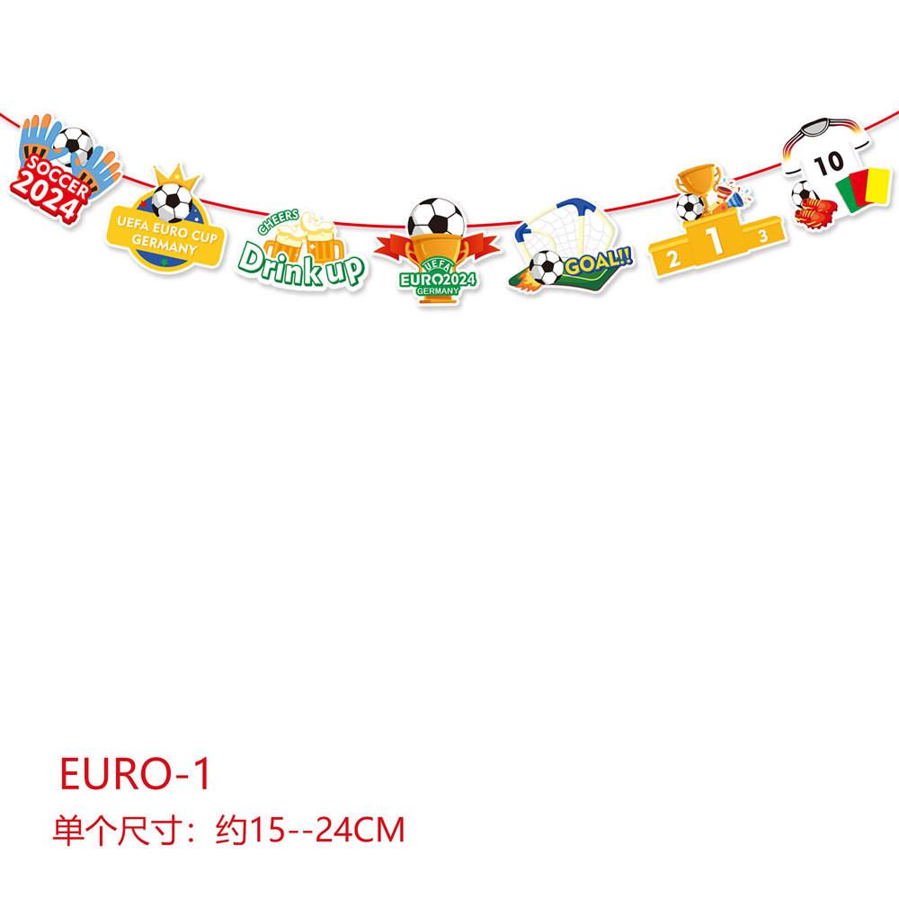 

Кубок Європи Яскраві Футбольні Прапори Банери Ідеальні Для Декору Футбольного Вболівальника Вечірка HYEURO1