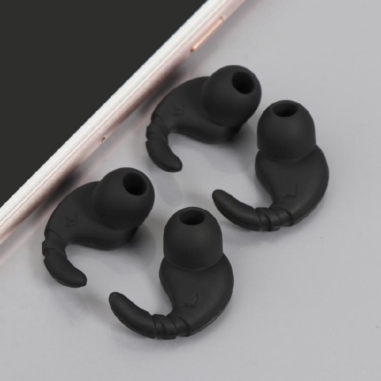 2 Paar Silikon-Ohrbügel Ohrstöpsel Seitliche Stabilisatoren Spitzen Flügel für JBL Kopfhörer