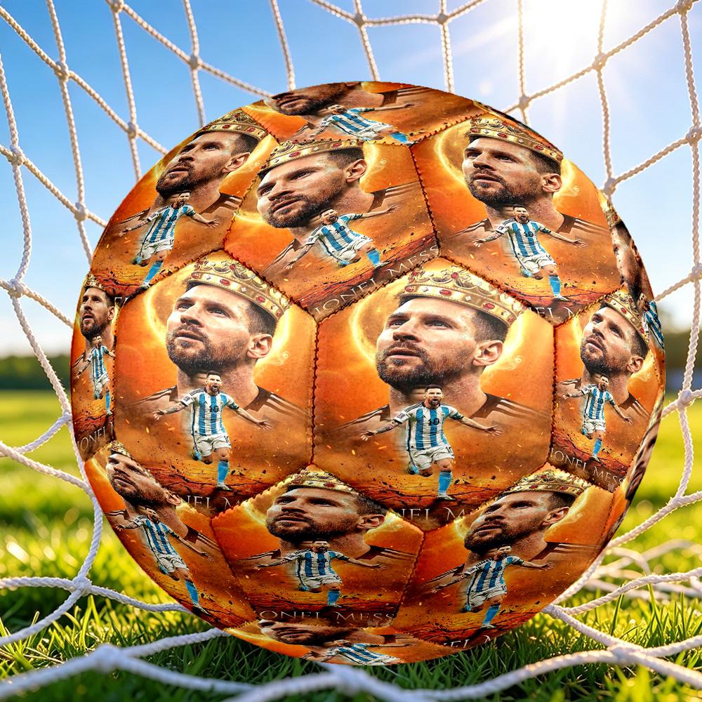 1pc Messis Legacy Soccer Ball Size 5, Machine-stitched, Suitable for Practice Matches/tournament Training for Sports, Lightweight and Durable. c70119
