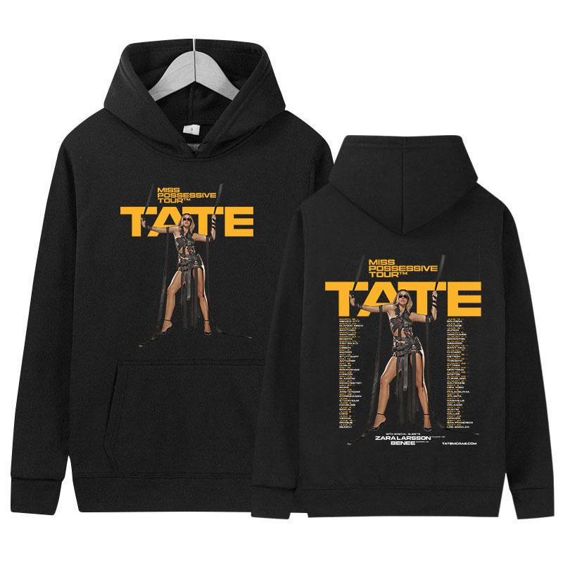 

Tate McRae Miss Possessive Tour 2025 Print Hoodie Men Women Retro Harajuku High Quality Oversized Sweatshirt Fans Gift Clothing 3XL