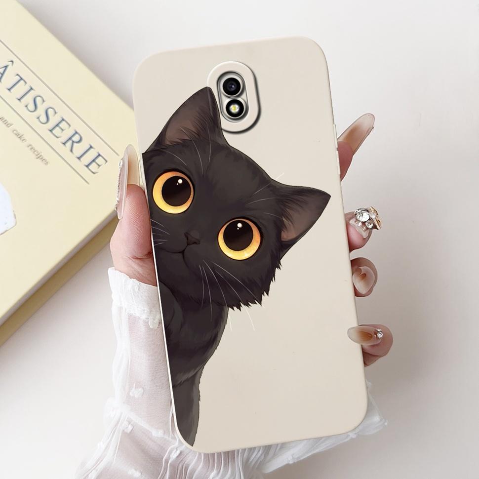 Cute Panda Cover For Samsung J7 2017 Case SM-J730F Silicone Soft TPU Fundas Phone Case For Samsung Galaxy J7 2017 Coque Bumper