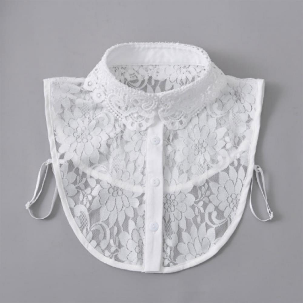 New Arrivals Open Run Women Lace Layered Shirt Fake Collar Blouse