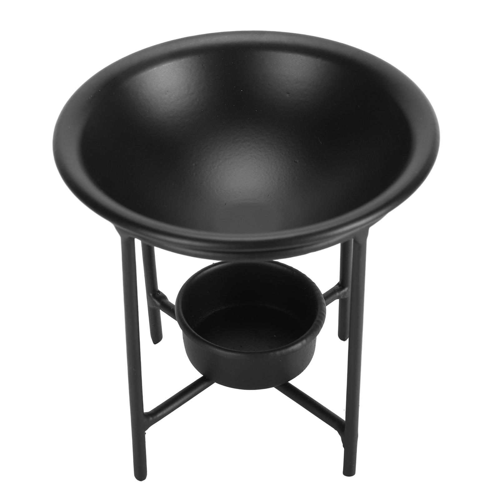 

Аромалампа железная 100 мл многофункциональная с быстрой теплопроводностью для плавления воска 4 ножки