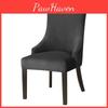 Wingback Velvet Stretch Chair Cover High Back Sloping Arm Dining Cover Chairs