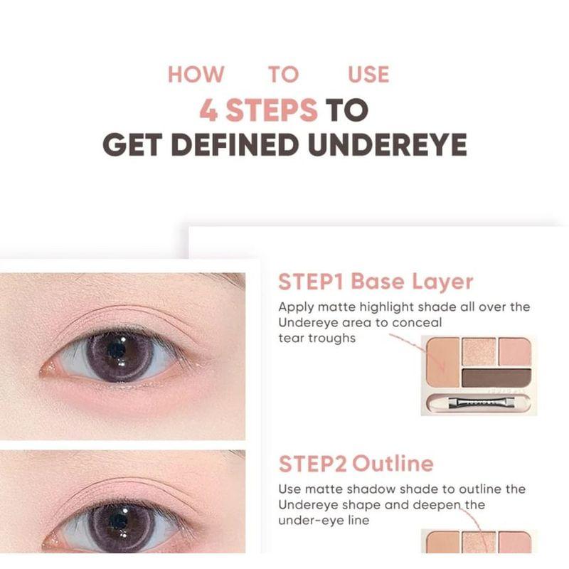 Judydoll - Undereye Shadow Palette - 2 Colors