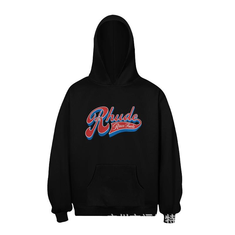 Sweat à capuche Vintage Américain Homme 2026FW Impression Lettres Décontracté Lâche Sweat-shirt Streetwear