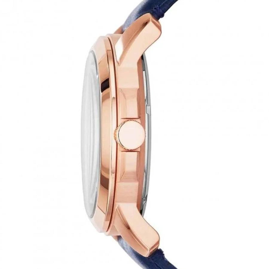 Fossil Men's Automatic Mechanical Watch - Leather Strap, Stainless Steel Case & Scratch-Resistant Glass ME3054