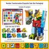 Children's Educational Robot Building Blocks: Transforming Digital Autobot Letters