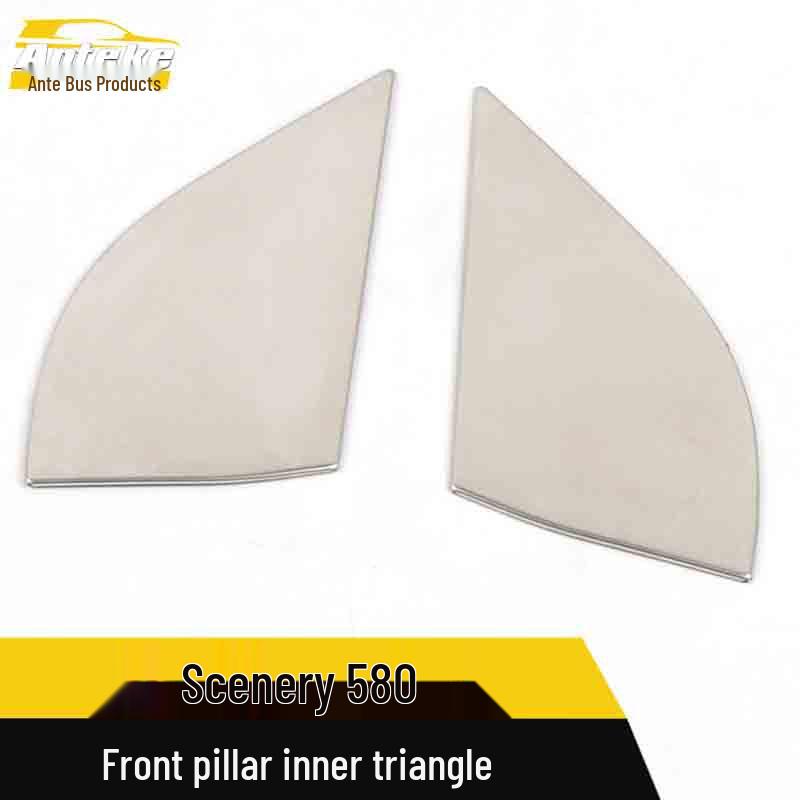 Dongfeng Fengguang 580 Stainless Steel A-Pillar Decorative Sticker