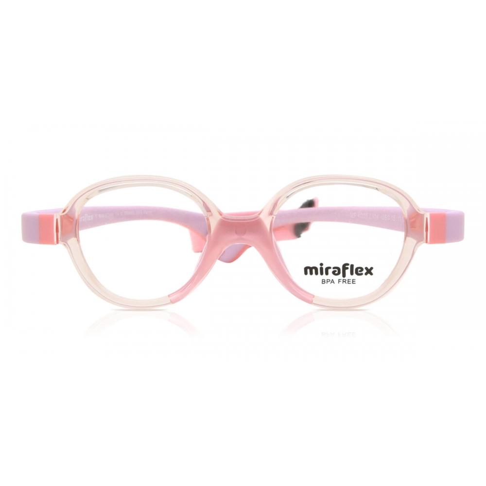 

Miraflex Mf4003 Kids L114 Kids Eyeglasses Transparent Pink/36