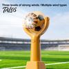 Talos Soccer Neck Fan, Portable Mini Handheld Fan with Lanyard, Football Shape Cooling for Outdoor Sports, Gift