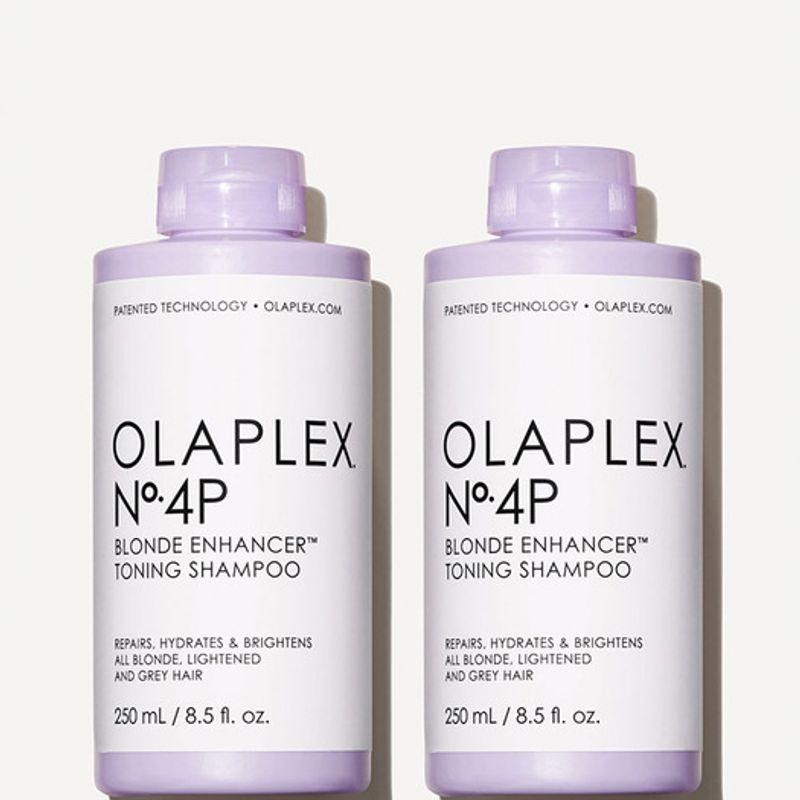 OLAPLEX NO.4P Blonde Enhancer Toning Shampoo 250ML x 2 NO.4P Blonde Enhancer Toning Shampoo 250ML x 2