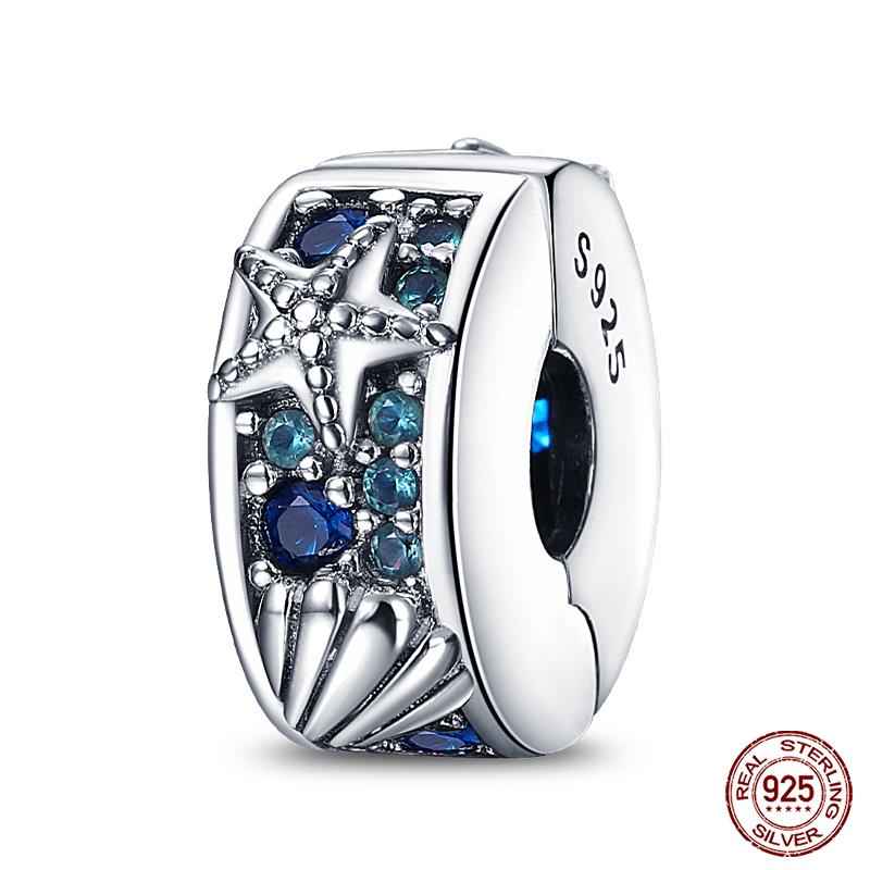 Original Ocean Series Fit 3Mm Bracelet 100% Authentic Copper Turtle Crab Mermaid Charm Beads Diy Jewelry Gift