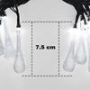 Water Droplets Solar String Lights Waterproof Outdoor  Solar Garland Garden Lawn Lamp Decoration Wedding Party Garden
