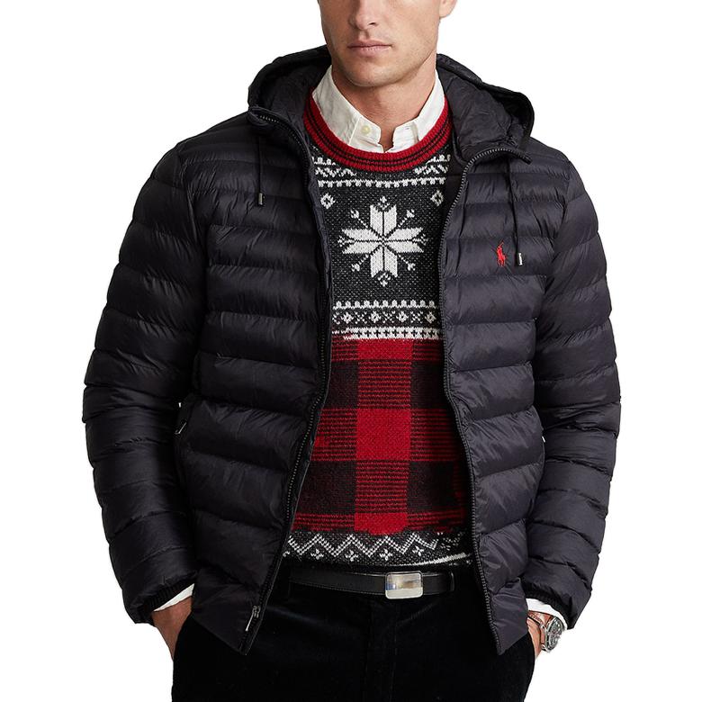 Polo Ralph Lauren Kurtka puchowa z kapturem Polo Pony MNPOOTW16021128-001