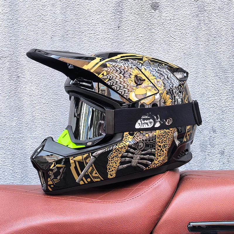 Off-Road Helmets Kids Teens Electric Bike Helmets Men and Women Rally Helmets Mountain Bike Riding Downhill