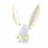 Rabbit Mask LED Light Headwear Cosplay Cosplay Mask Party Props Party Mask Props Led Light Up Mask