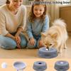 Rolling Ball Dog Licking Bowl Food-Grade Silicone Liquid Slow Dog Bowls  Pets Training