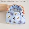 Pu Simple Mini Lipstick Makeup Storage Bag Woman Key Jewelry Digital Organizer Portable Pouch Ladies Small Cosmetic Bags