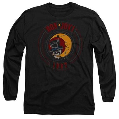 Bon Jovi Unisex Adult 1987 Long-Sleeved T-Shirt