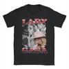 Lady Gaga T-Shirt für Unisex Vintage Reines Baumwoll-T-Shirt Rundhals Kurzarm T-Shirts Partykleidung