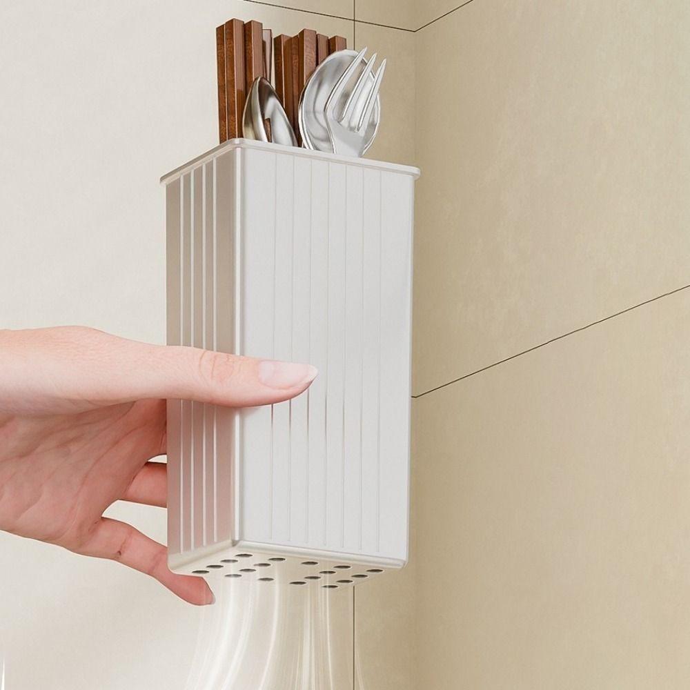 Stainless Steel Chopsticks Rack Rustproof Cutlery Drying Rack Pot Lid Rack  Tableware Storage