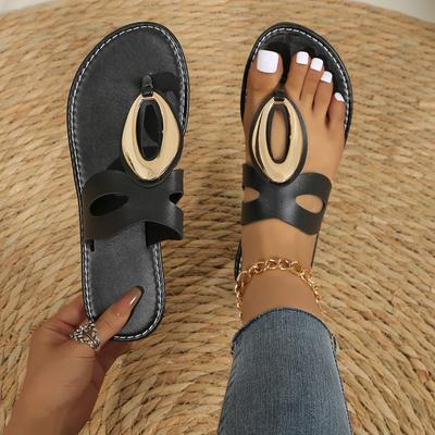 Women's Fashion Flat Sandals Casual Breathable Flat Slipper for Summer