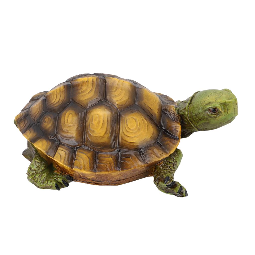 Floating Turtle Pond Decor Resin Turtle Statue Outdoor Garden Figurine for Water Landscape Fountain