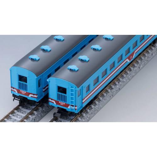 Tomytec TOMIX N Gauge Tarumi Railway Passenger Train (TDE10 3, Ohafu 500 Series, Tarumi Railway Color) Set 98585 Railway Model Diesel Locomotive