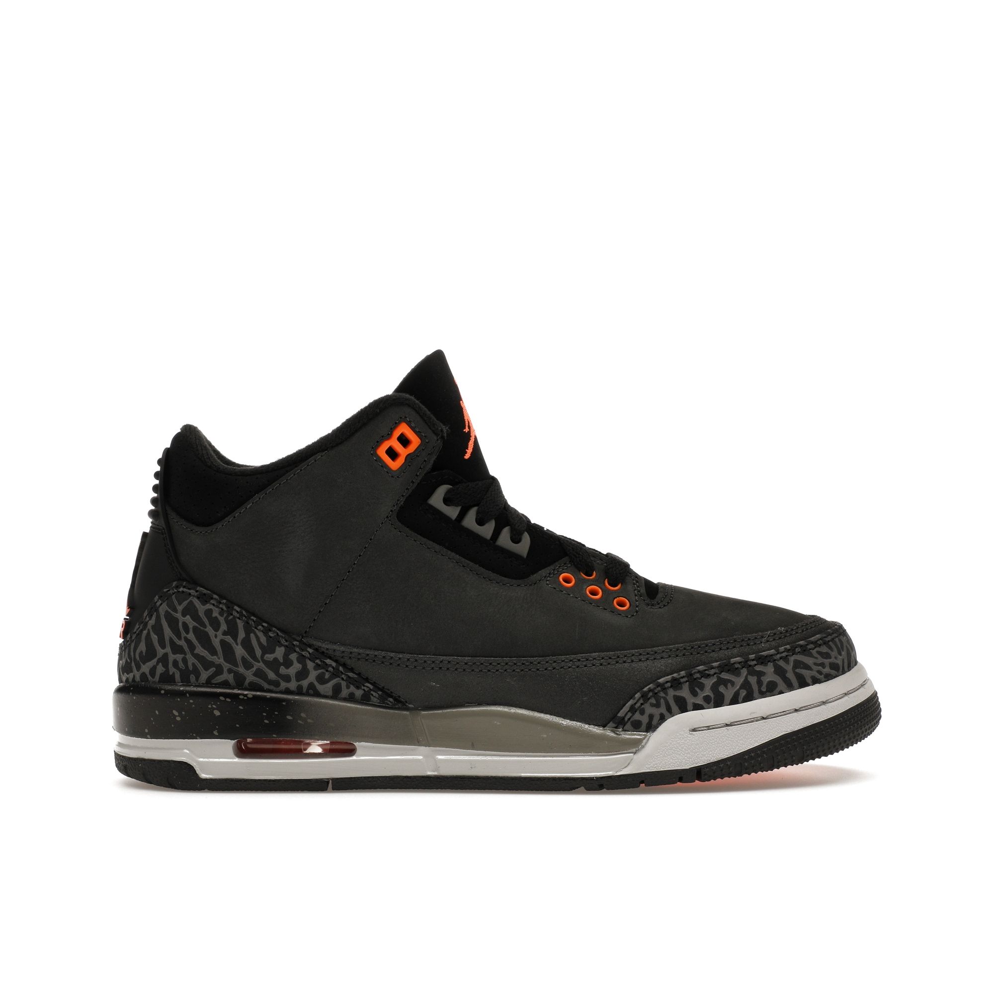 Jordan Kids Air Jordan 3 Retro Gs Fear Night Stadium Total Orange DM0967-080 35.5