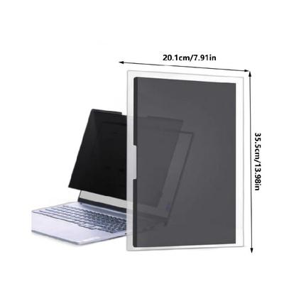 Laptop Privacy Screen Filter for 12-17Inch Models Magnetic Quick Installation and Removal Perfect for Business Traveler