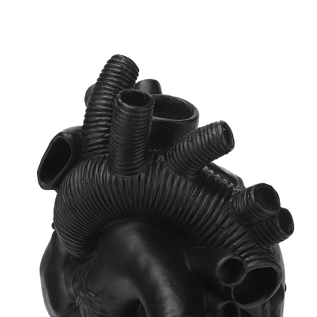 Wazon w kształcie serca Unikalny żywiczny dekoracyjny wazon na kwiaty do dekoracji domu, salonu, biurka