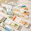 Beautiful Day Sticker Book: Four Seasons Retro Scenery for DIY Journal and Collage Decoration