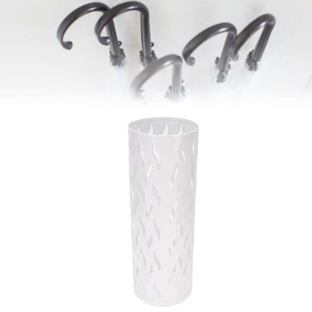 Metal Round Umbrella Holder for Entryway Umbrella S Shaped Hollow Out for Hotel