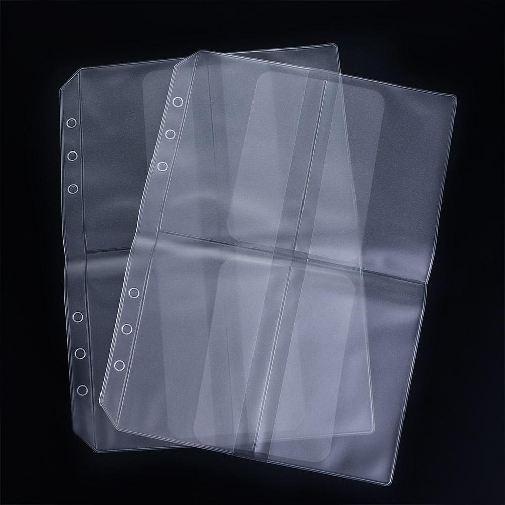 Bag Binder Filler with Flap Notebook Binder Binder Pockets Binder Zipper Folders Loose Leaf Bags