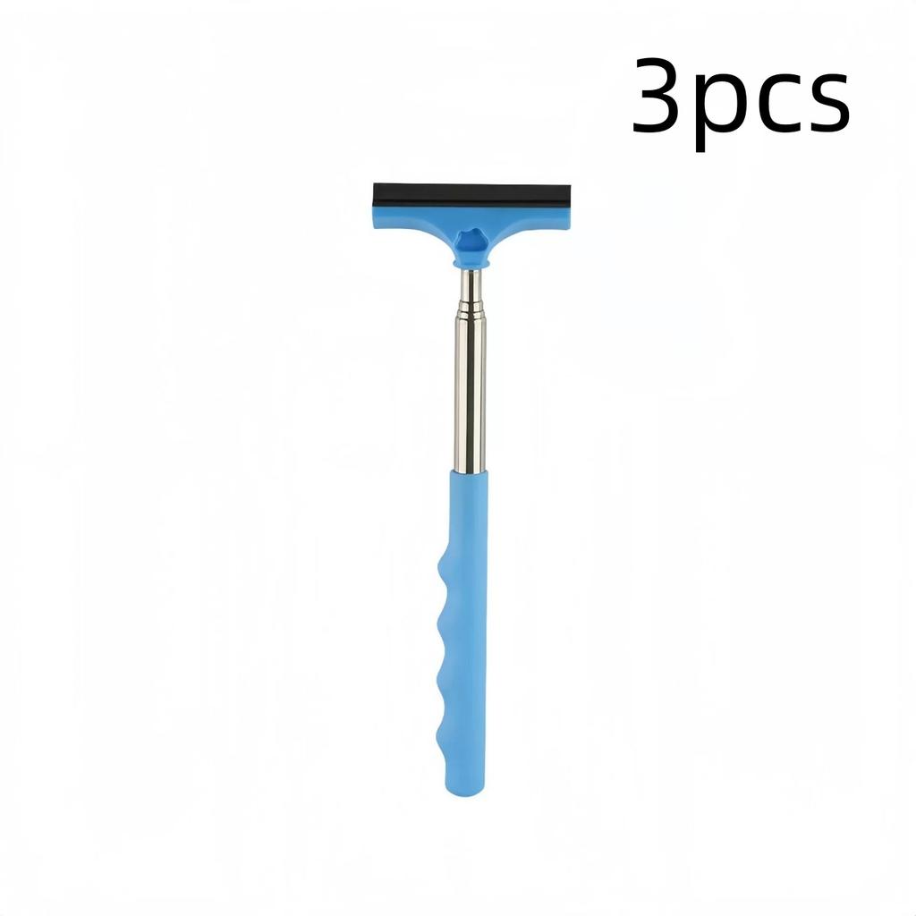 Car Window Squeegee Telescopic Car Windshield Wipers Car Rearview Mirror Water Cleaning Wands Mini Car Cleaning Tools