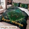 Werder Bremen FC Printed Bedding Set Custom Name Text 1 Duvet Cover 2 Pillowcases For Bedroom