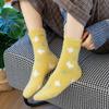 Autumn And Winter New Socks Women Thickened Warm Imitation Mink Velvet Sweet Fruit Ladies Home Floor Socks Sleep Socks
