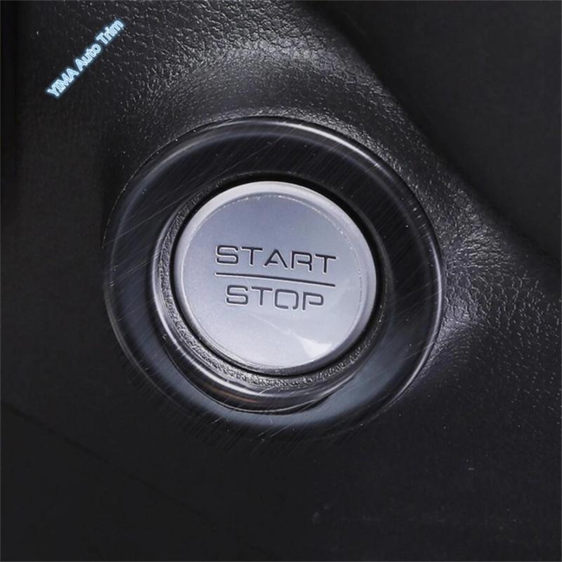 Interior Accessories For Haval Jolion -2024 Car Ignition Device One-click Start Button Decorative Ring Trim Modify Sticker