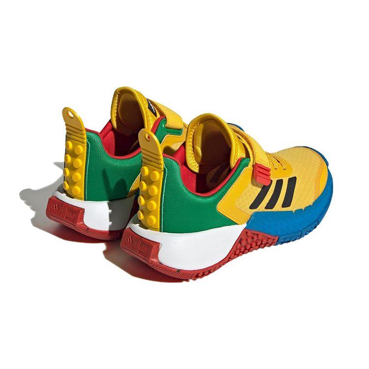 Adidas Lego X  Sport Pro Dna Comfortable Trendy Durable Low-Top Sports Casual Shoes Kids Sneakers Yellow Green Blue HQ1310