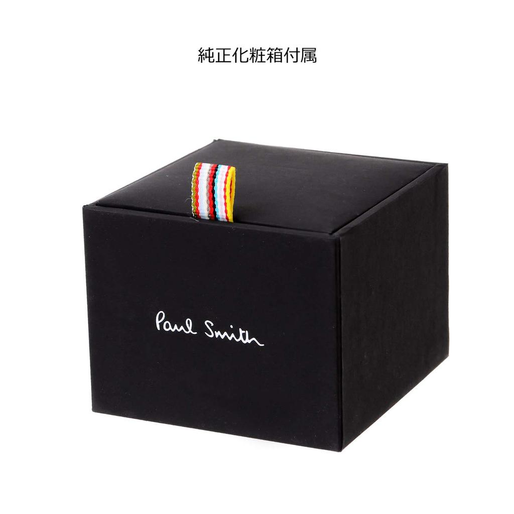 Paul Smith Twist Tie Pin and Tie Brand Accessory [Set] Multi-Epoxy Bar, Men's Silver, (002)