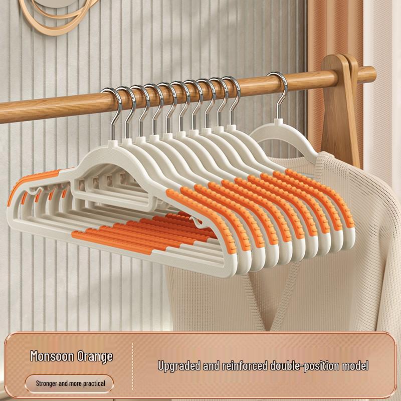Non-Slip, No-Trace Clothes Hanger: Prevents Shoulder Marks, Ideal for Wardrobes
