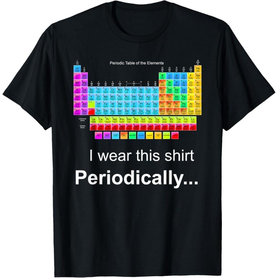

Wear this Periodically Periodic Table of Elements T-Shirt XXXXXL чорний
