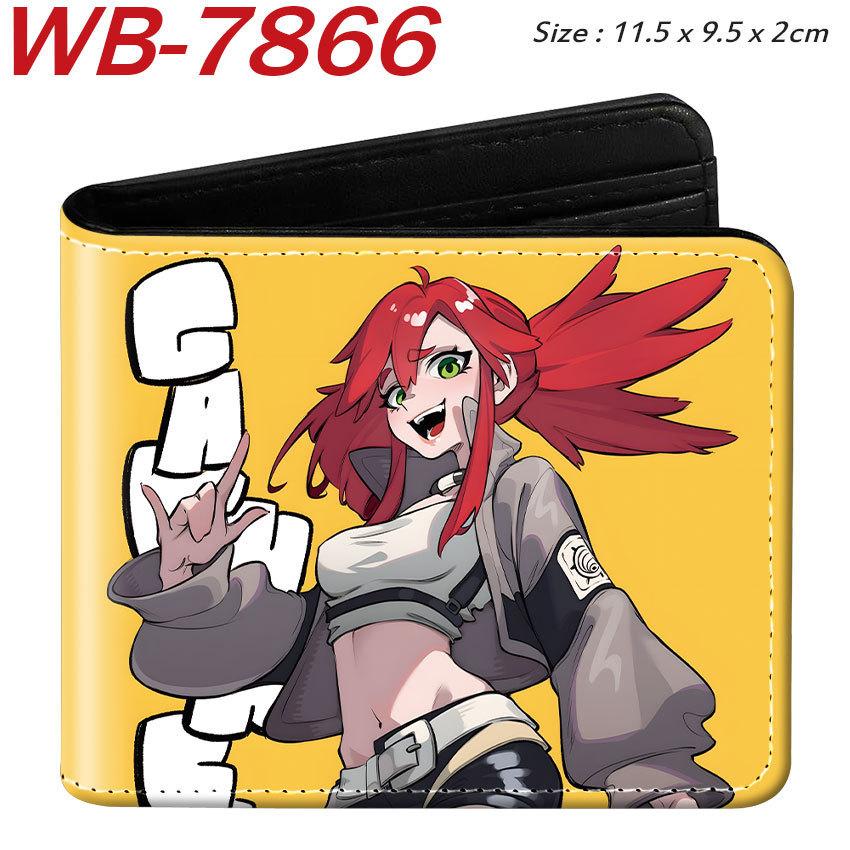 GACHIAKUTA Anime Foldable Leather Wallet Short Purse