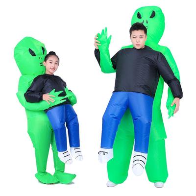 Halloween Inflatable Alien Cosplay Prank Costume - Alien Hugging Ghost Style